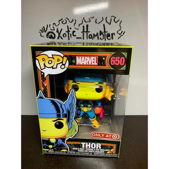 Funko Other Funko Pop Heroes Marvel Black Light Thor 65 Target